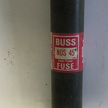 BUSS NOS-45 FUSE CLASS K5 600VAC***LOTOF9***2