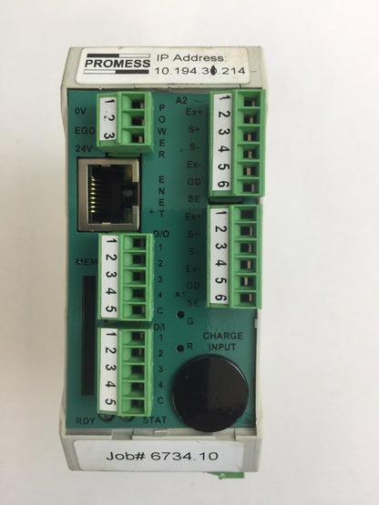 PROMESS 8500400A11 PRO MAIN MODULE 24VDC U BOOT 3.0.3 REV B0