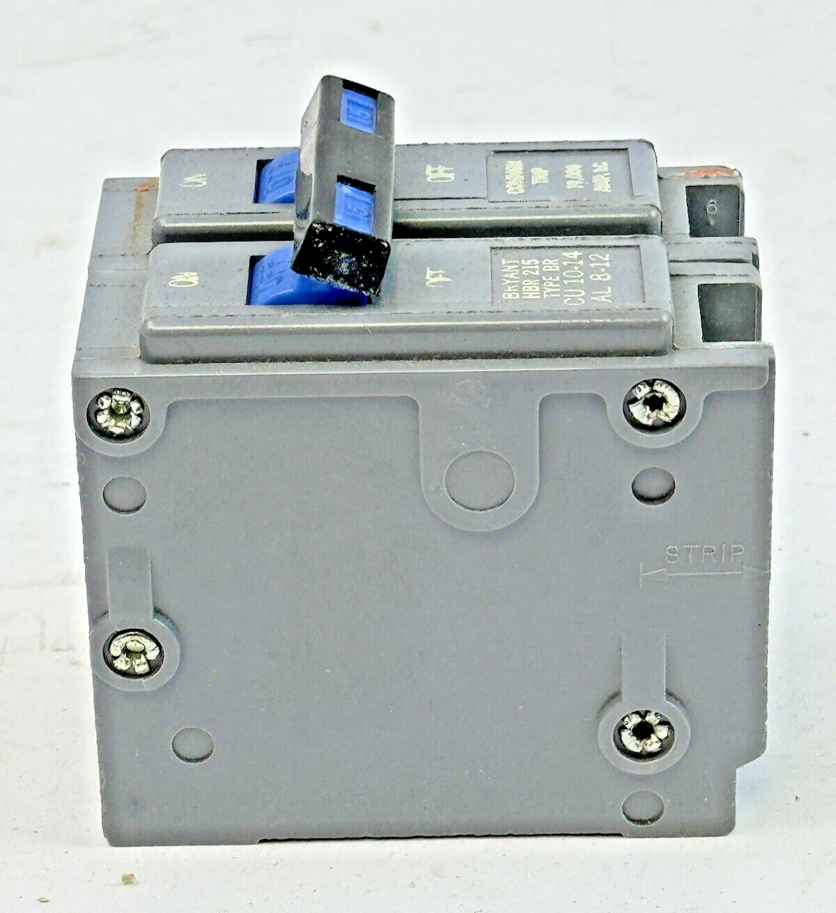 BRYANT *BOX OF 5* - HBR215 - COMMON TRIP CIRCUIT BREAKERS - 2 POLE/15 A/240 VAC6