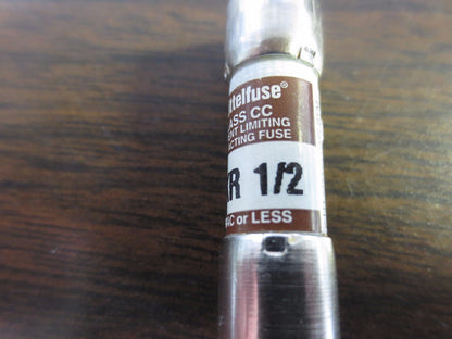 LITTELFUSE KLKR 1/2 - CLASS CC FUSE - 600V - LOT of 42