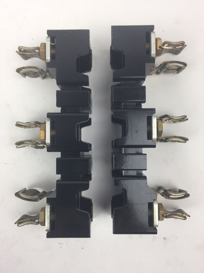 ALLEN BRADLEY 1491-N226 FUSE BLOCK 31-60 AMPS 250 VOLT 3 POLE SERIES A2