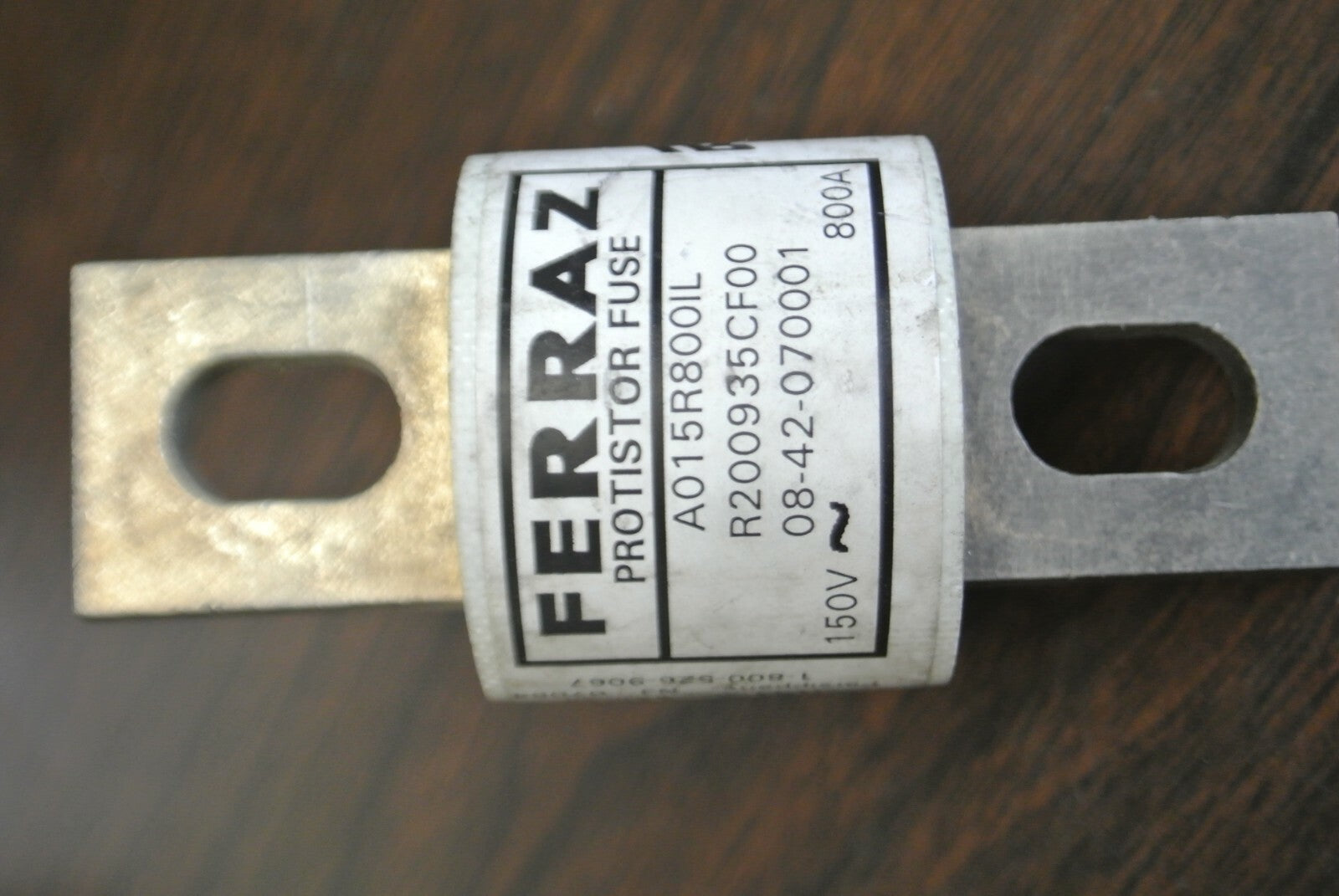 FERRAZ A015R800IL PROTISTOR FUSE / w/ INDICATOR / 150A / 800V NEW SURPLUS3