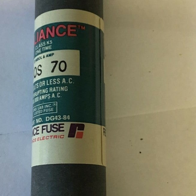 RELIANCE KOS70 FUSE 600V CLASS K5****LOTOF5****3