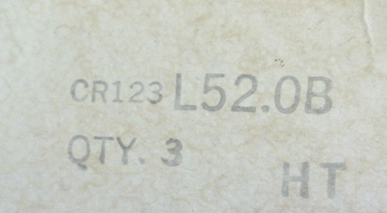 GE L343A / CR123L3.43A THERMAL OVERLOAD HEATER 2.7-2.9A - NEW SURPLUS - BOX of 31