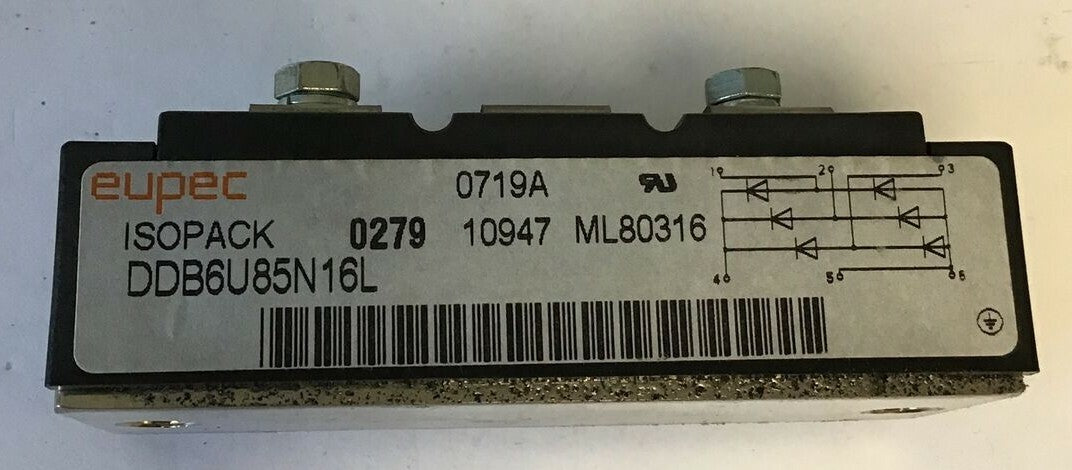 EUPEC DDB6U85N16L ISOPACK MODULE1