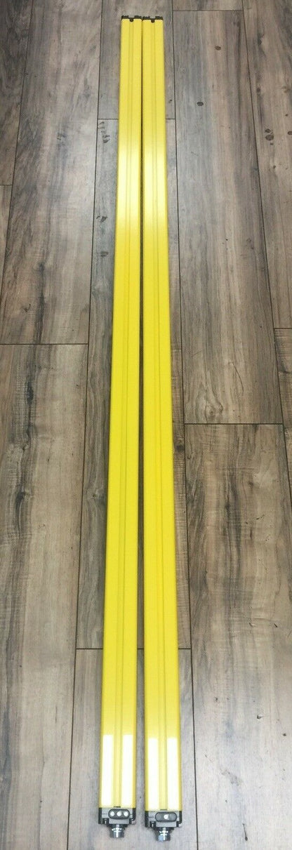 BANNER LONG RANGE LIGHT CURTAIN MSXLHDE7212Y EMITTER MSXLHDR7212Y RECEIVER 5