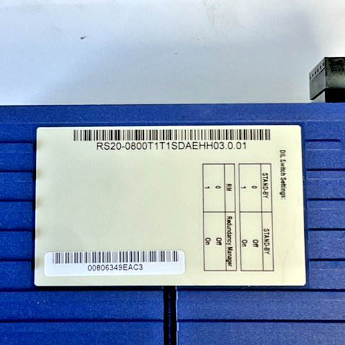 HIRSCHMANN RS20-0800T1T1SDAEHH03.0.01 RAIL SWITCH 60VDC 30VAC4