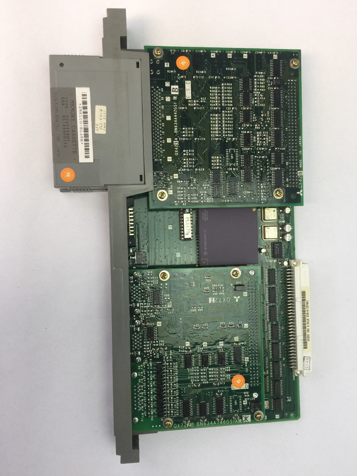 MITSUBISHI QX141C BN634A617G52 CIRCUIT BOARD QX812 MEMORY CASSETTE QX8182