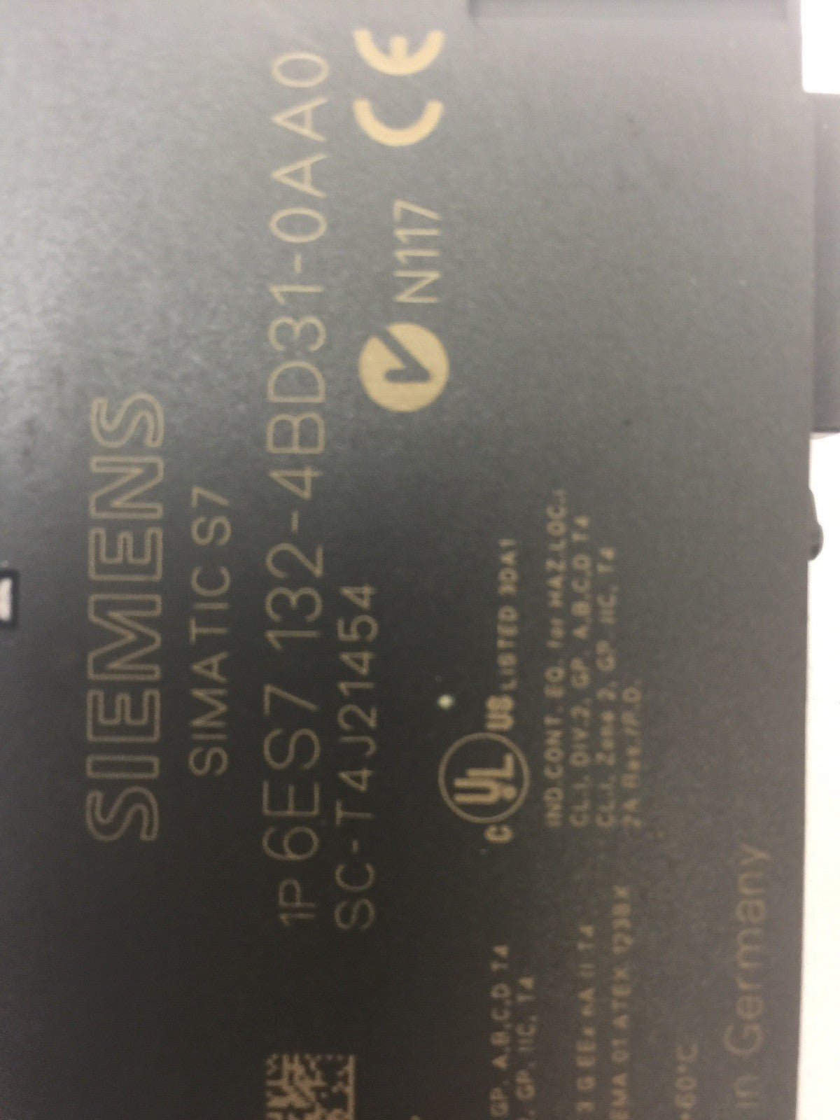 SIEMENS 1P 6ES7 151-1AA04-0AB0, 138-4CA01-0AA0, 131-4BD01-0AA0, 132-4BD31-0AA08