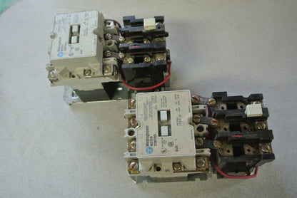 WESTINGHOUSE A200M1CACP / 6710C49G06 SIZE 1 STARTER 110/120V COIL + BA13A LOT/23