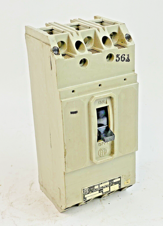 ITE / SIEMENS - H4167 - CIRCUIT BREAKER - 100 AMP, 250 DC, 600 VAC, 3 POLE0