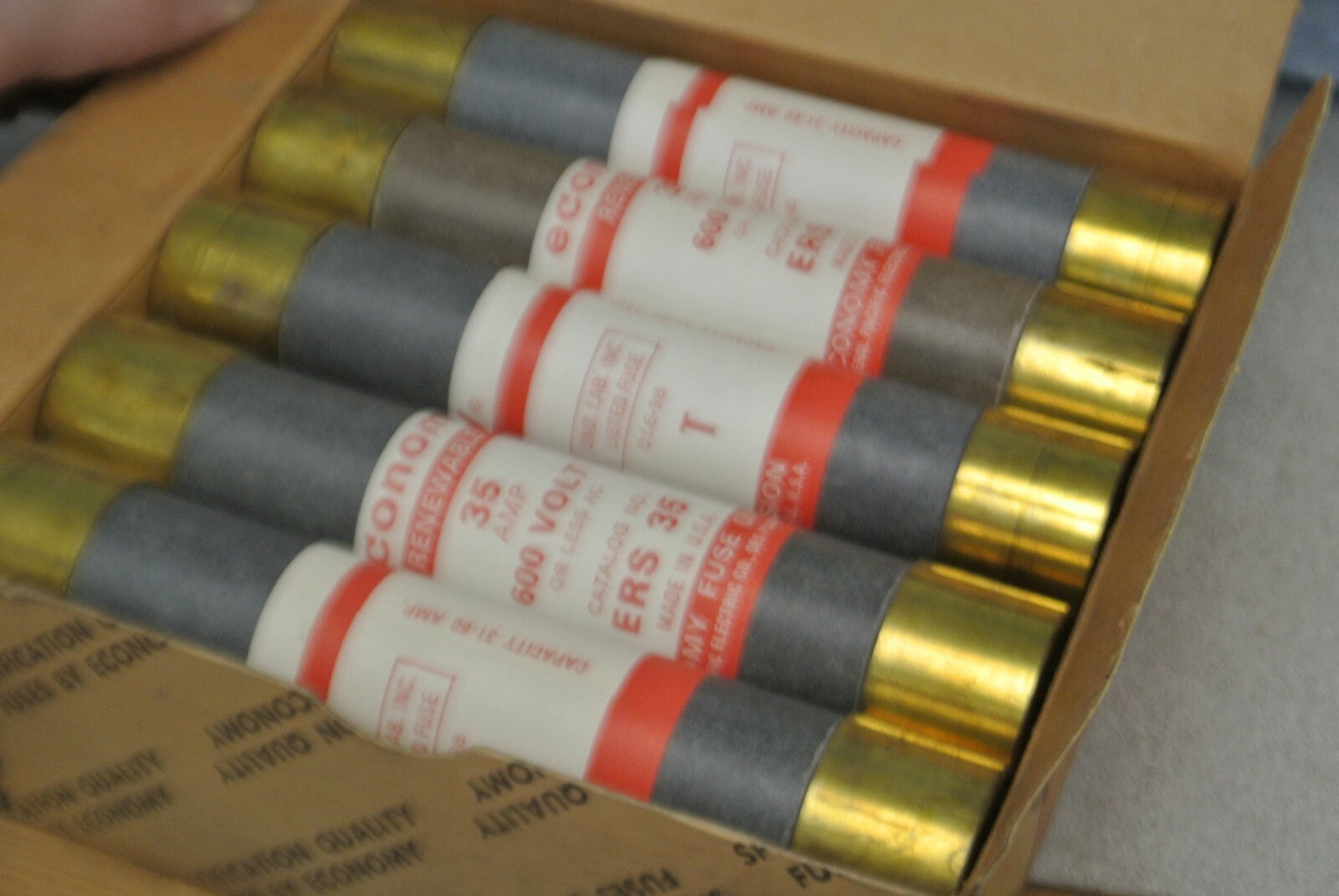 ECONOMY / FEDERAL PACIFIC ELECTRIC ERS35 FUSE 35A / 600V / NEW SURPLUS / EACH5