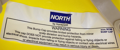 NORTH BUMP CAP BC86 YELLOW ***LOTOF12***2