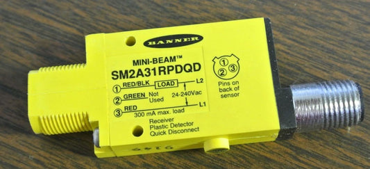 BANNER SM2A31RPDQD / 26968 - DETECTION SYSTEM RECEIVER - NEW SURPLUS0