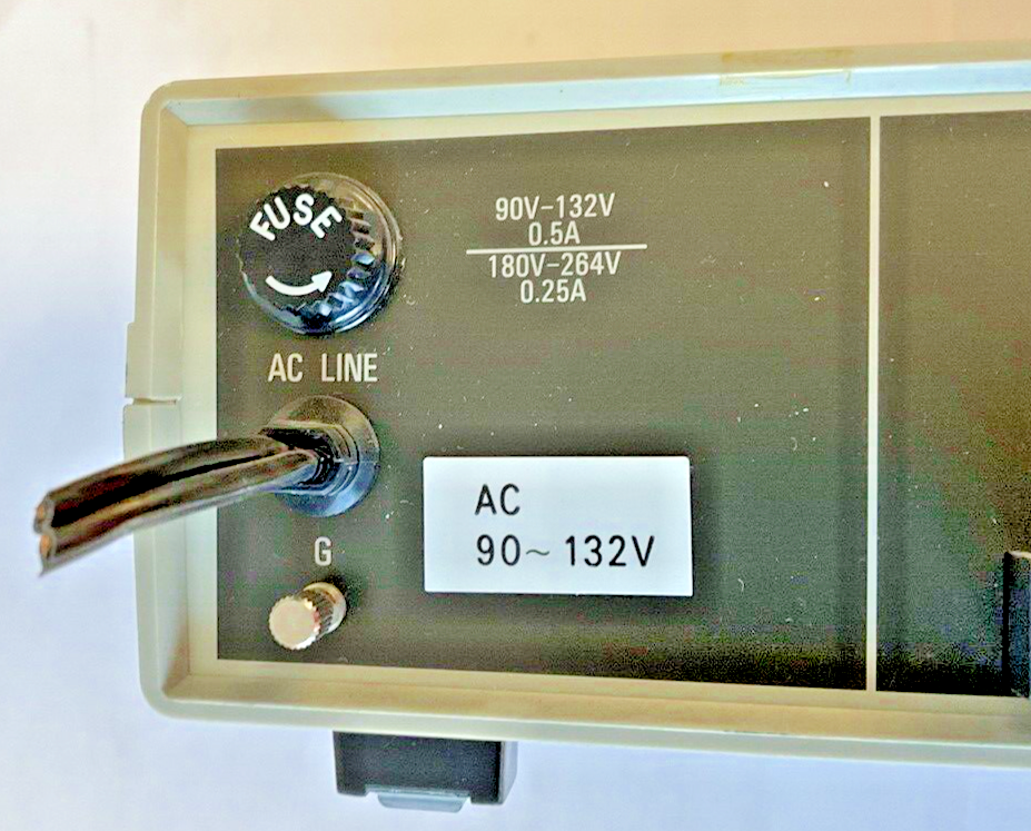 TSURUGA ELECTRIC 356A DIGITAL MEGGER/ INSULATION TESTER 90-120V **CORD WAS CUT**4