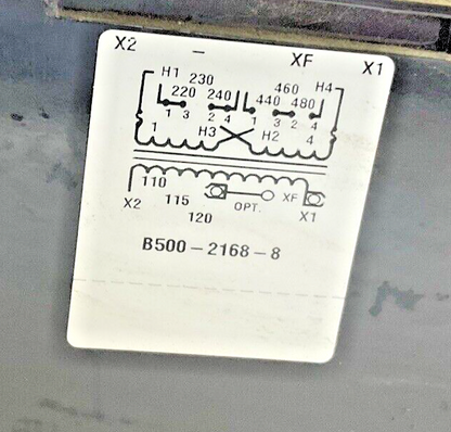 CUTLER HAMMER C0500E2AFB TRANSFORMER 500VA 50/60HZ6