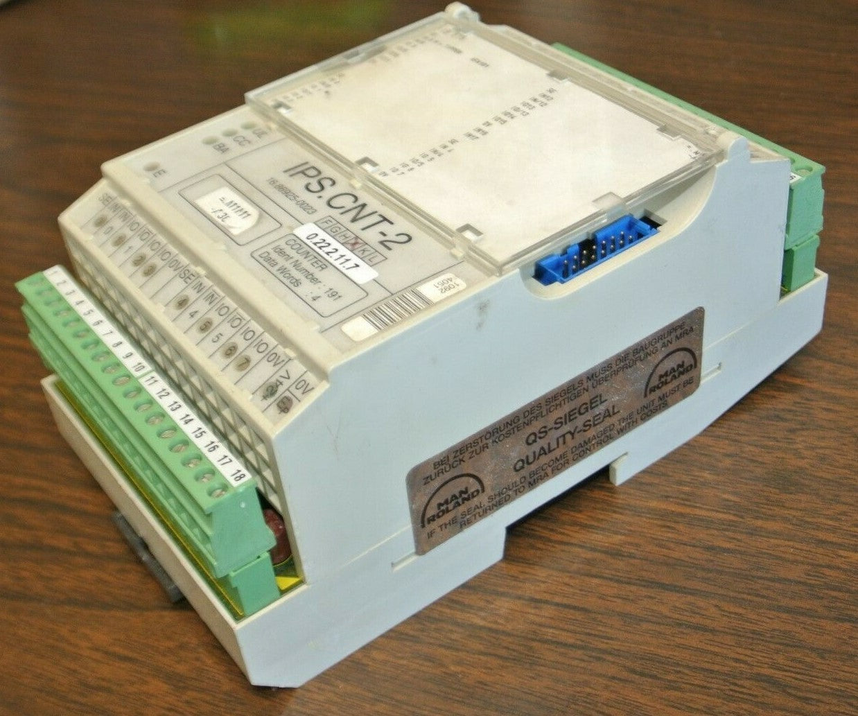 MAN ROLAND IPS.CNT-2 COUNTER MODULE - 16.86925-0023 - Rev. I 0