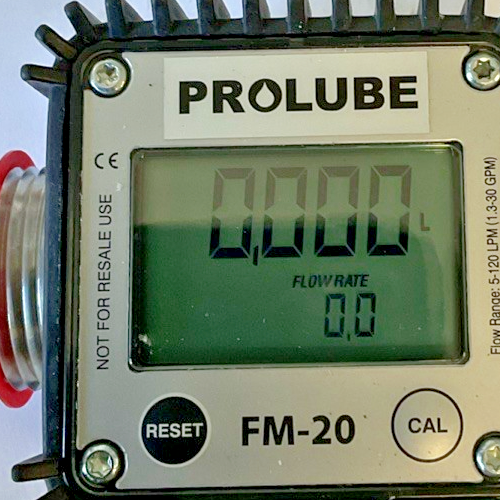 PROLUBE FM-20 ELECTRONIC FUEL FLOWMETER1