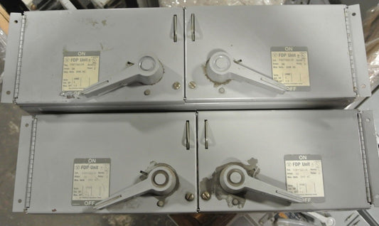 WESTINGHOUSE FDPT3211R - TWIN FUSIBLE PANELBOARD SWITCH 240VAC, 30A, 3-POLE EACH0