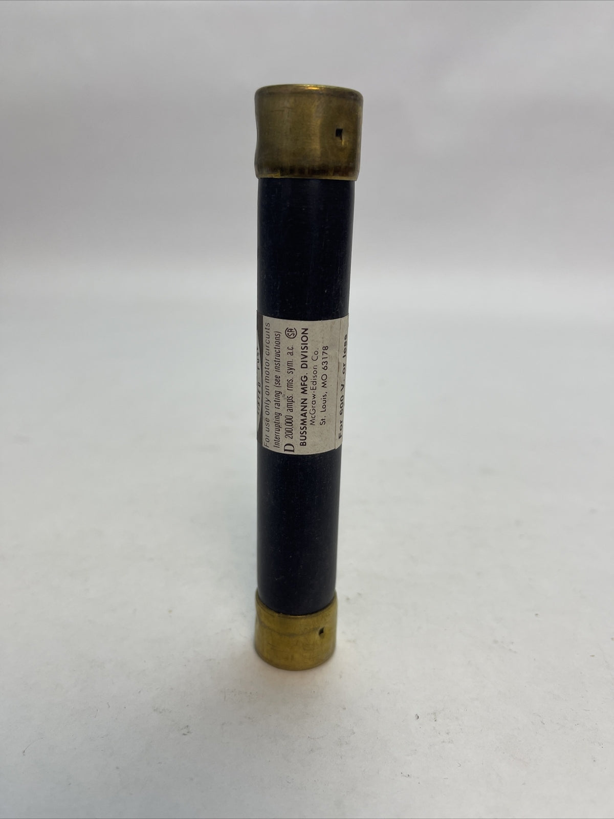 BUSSMANN LPS 25 LOW-PEAK CLASS K5 DUAL ELEMENT FUSE 25AMP 600VAC (LOT OF 10)6