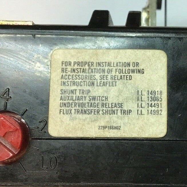 WESTINGHOUSE TRIP UNIT 300A USE WITH LB-KB BREAKER3