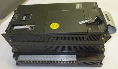 MITSUBISHI A0J2CPU PROGRAMMABLE CONTROLLER - incl. A0J2-E32D, A0J2-E56DR w/KEYS0