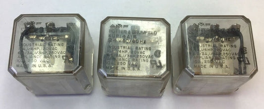 POTTER & BRUMFIELD KUP14A15 24V 50/60HZ 10A 1/4HP 250VAC ***LOTOF3***0