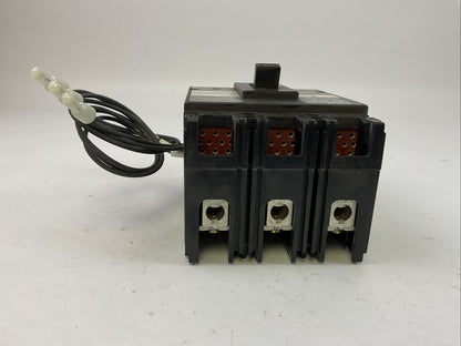 FUJI BU-ESB3015 CIRCUIT BREAKER 15A 600VAC 3P BU-WFH AUXILIARY SWITCH BU-FFH208A5