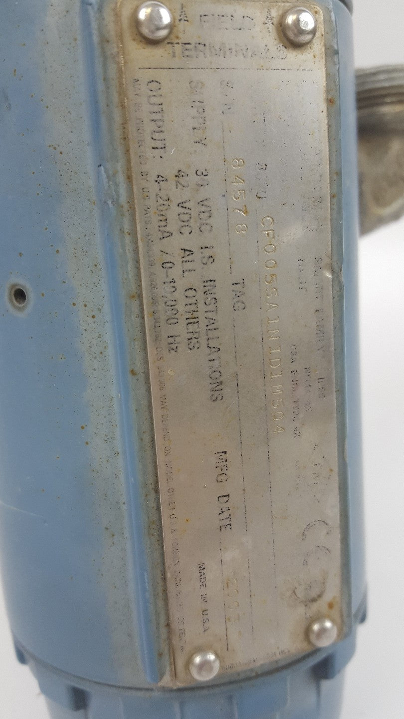 Rosemount CF005SA1N1D1M5Q4 84678A1