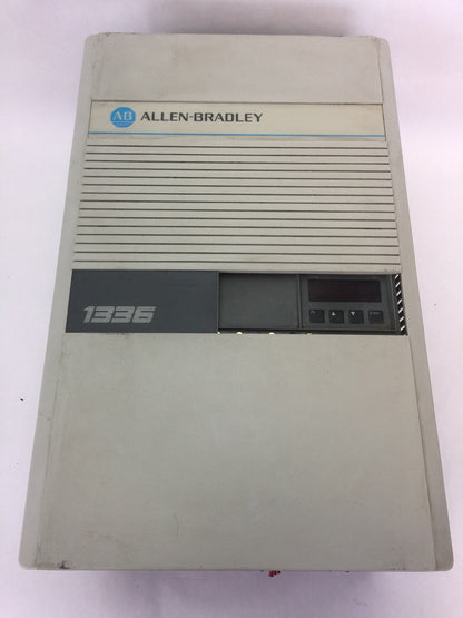 ALLEN BRADLEY 1336-B005-EAD-L3 CONSTANT TORQUE 3-PH AC DRIVE OUTPUT 380/415/460V0