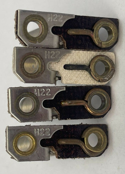 CUTLER HAMMER H22 HEATER (LOT OF 4)0