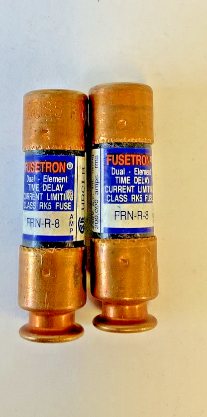 BUSSMANN FRN-R-15(4),FRN-R-12(1),FRN-R-10(2),FRN-R-8(2) FUSE  ***LOT OF 9***5