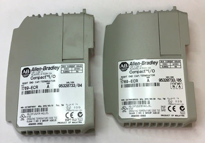 ALLEN BRADLEY 1769-ECR SER.A COMPACT I/O RIGHT END CAP/TERM. 24VDC***LOTOF2***0