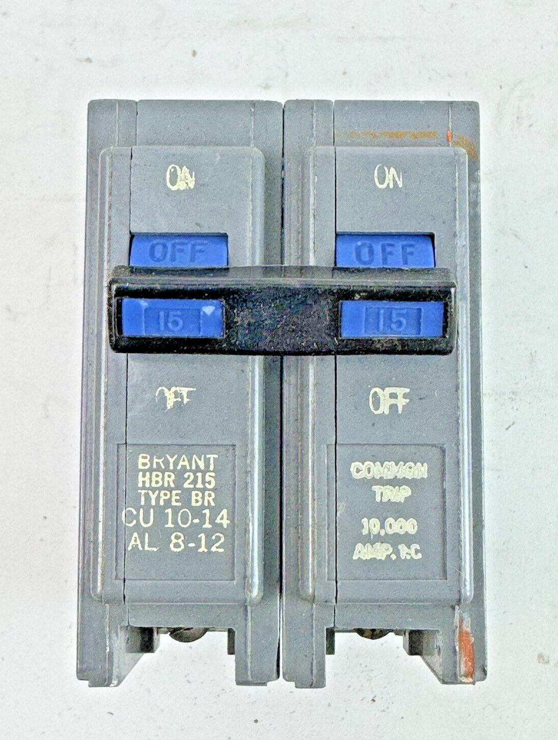 BRYANT *BOX OF 5* - HBR215 - COMMON TRIP CIRCUIT BREAKERS - 2 POLE/15 A/240 VAC4