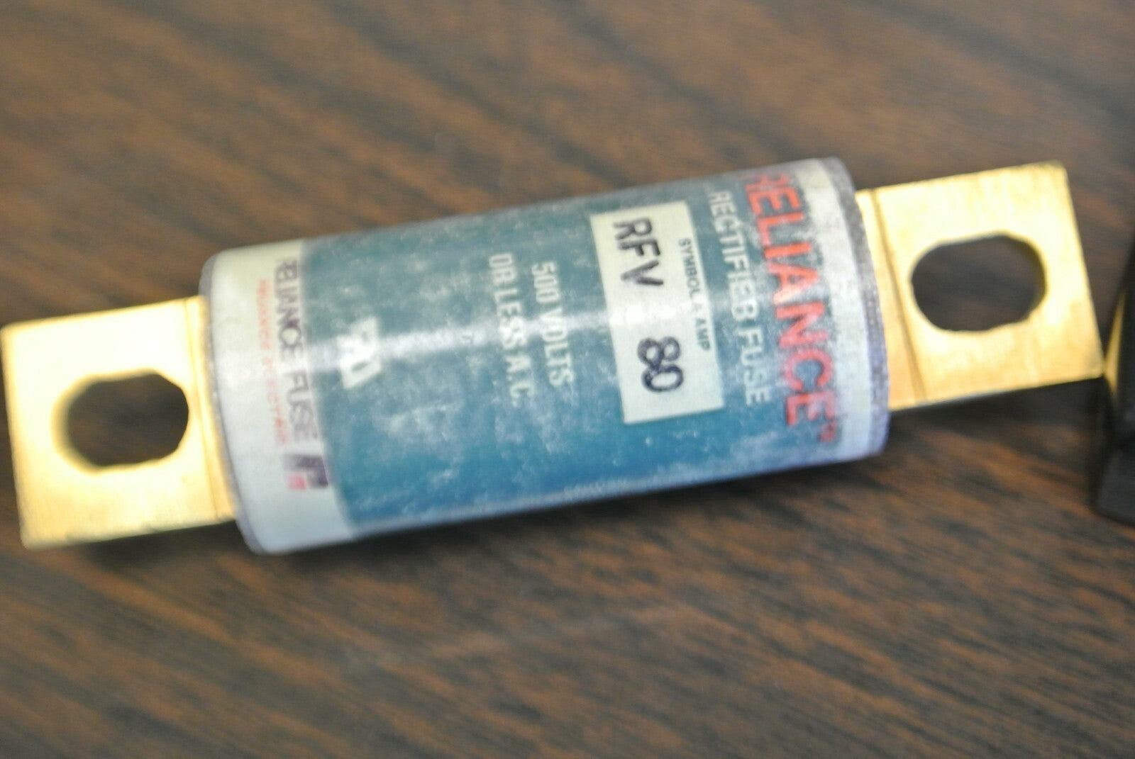 RELIANCE RFV80 RECTIFIER FUSE / 80A / 500V / NEW SURPLUS / EACH / RFV 803