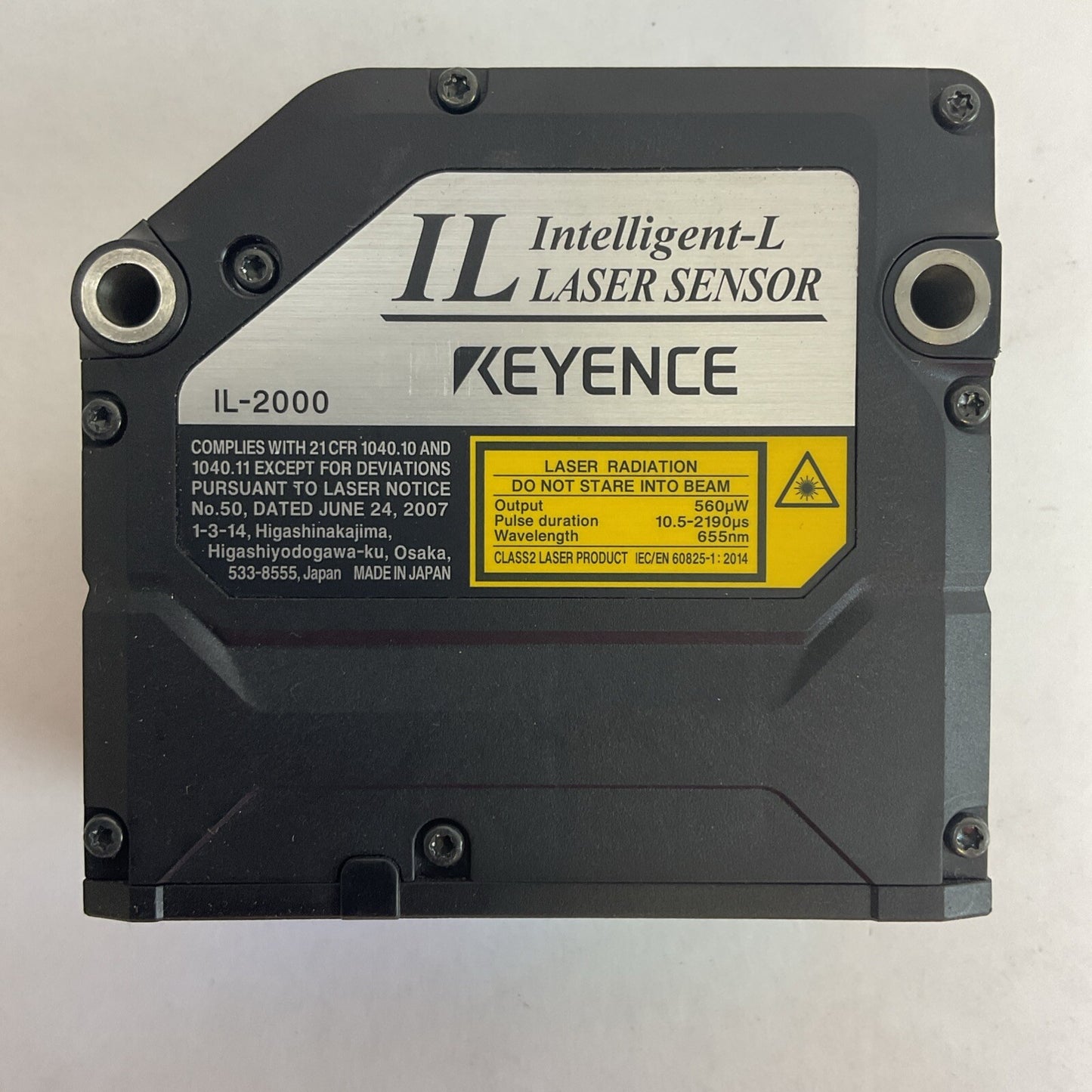 KEYENCE IL-2000 INTELLIGENT-L LASER SENSOR0