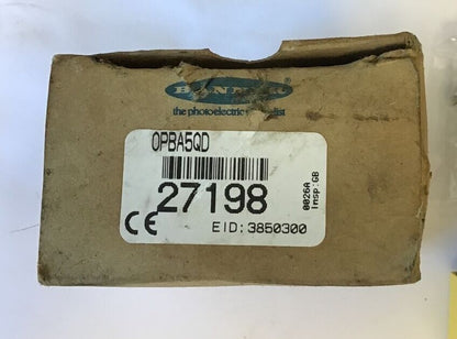 BANNER OPBA5QD SENSOR POWER BLOCK 130VAC 50/60HZ1