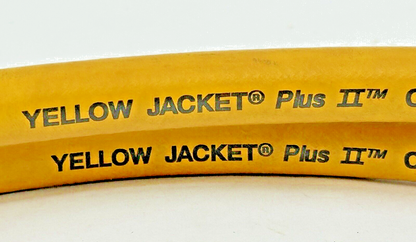 YELLOW JACKET - PLUS II 60" 1/4" CHARGING HOSE - YELLOW - 3000 PSI / 600 PSI3