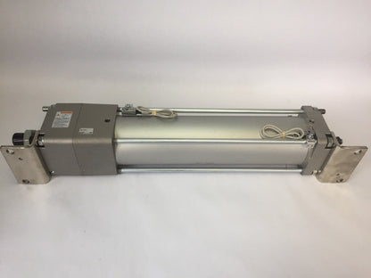 SMC CDLA2L100-350-D-F5PW FINE LOCK CYLINDER DOUBLE ACTING SINGLE ROD STANDARD3