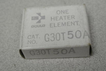 GOULD / I-T-E G30T50A OVERLOAD HEATER ELEMENT / NEW SURPLUS - EACH4