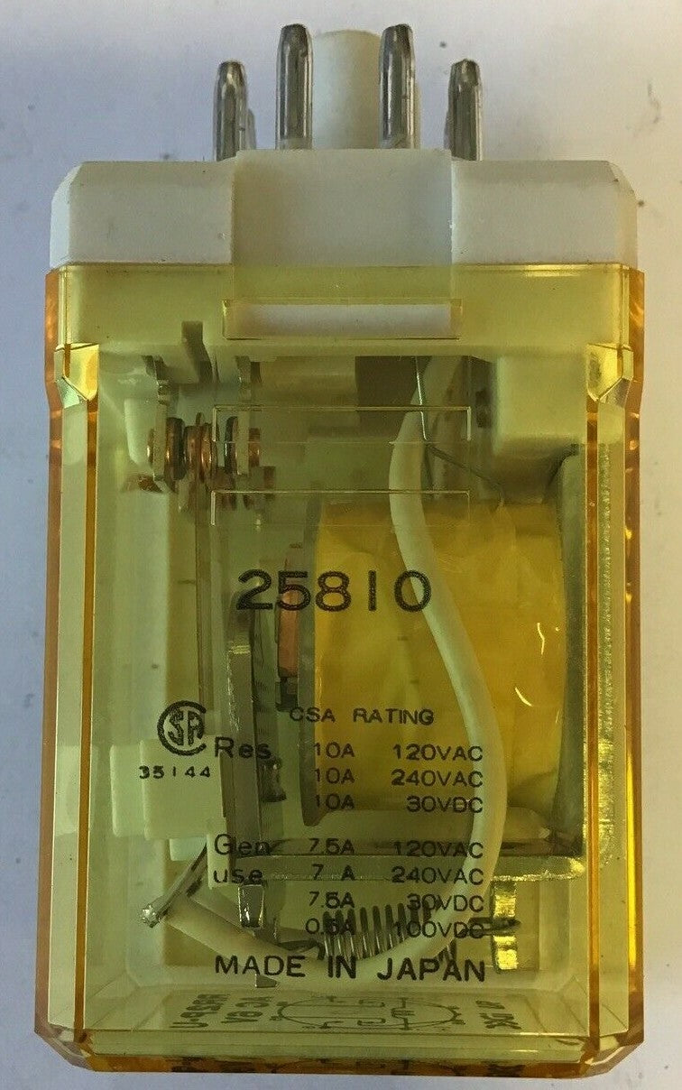 IDEC RR2P-U RELAY 10A 240VAC 100VDC 6V ***LOTOF9***2