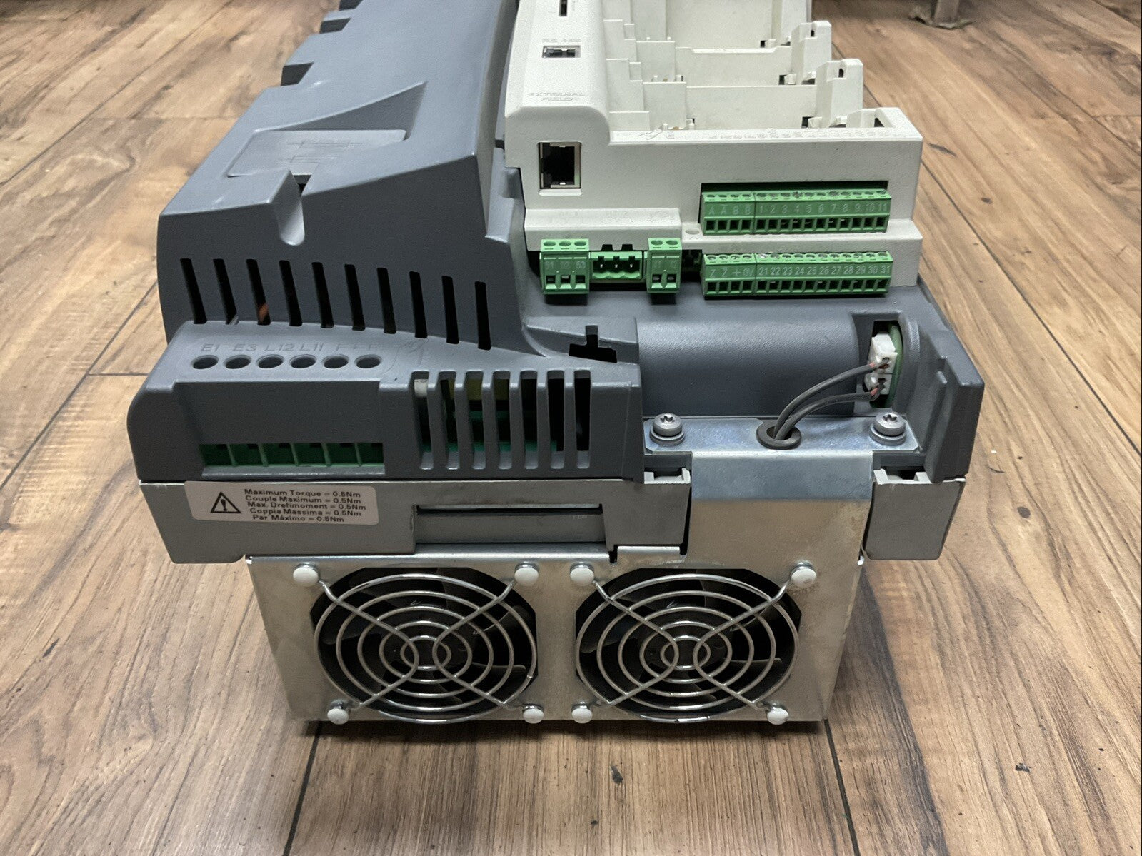 EMERSON SERVO DRIVE MP210A4R 75kW 125HP ARM OUTPUT 0-550VDC 210A LINE2