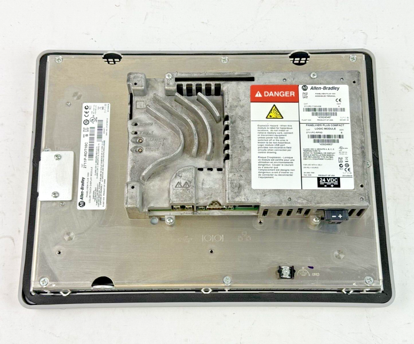 ALLEN-BRADLEY - 2711PC-T10C4D8 SER. A - PANELVIEW PLUS 1000 ASSEMBLED TERMINAL8