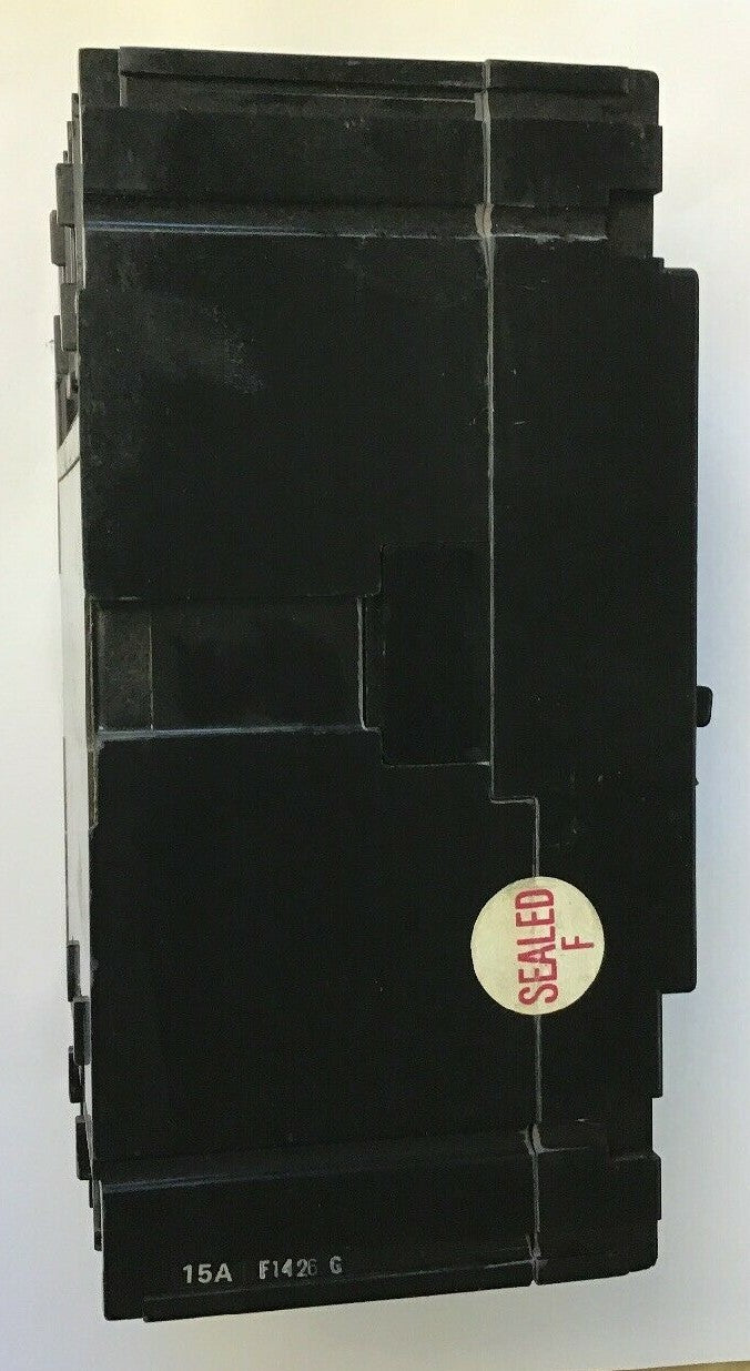 FUJI BU-ESB3015 15AMP CIRCUIT BREAKER 600VAC 3POLE 2