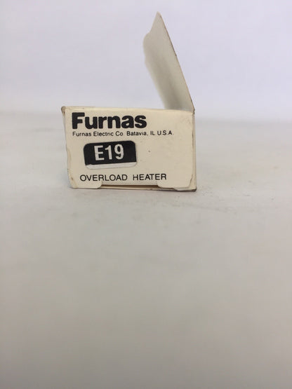 FURNAS/SIEMENS E19 OVERLOAD HEATER (LOT OF 3)1
