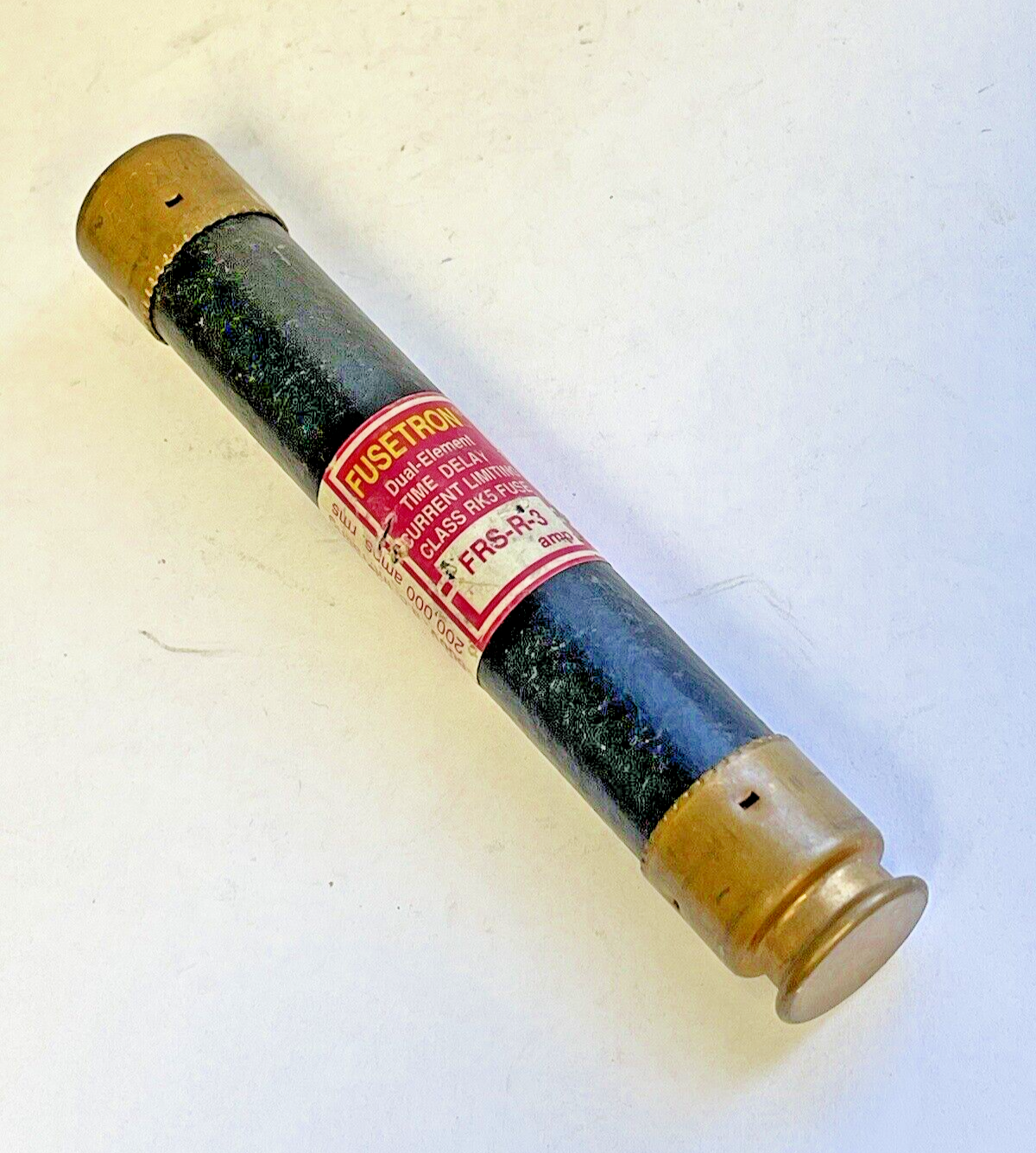 FUSETRON - FRS-R-3 - DUAL-ELEMENT, TIME DELAY, CURRENT-LMTG - FUSE - 3A, 600 VAC2