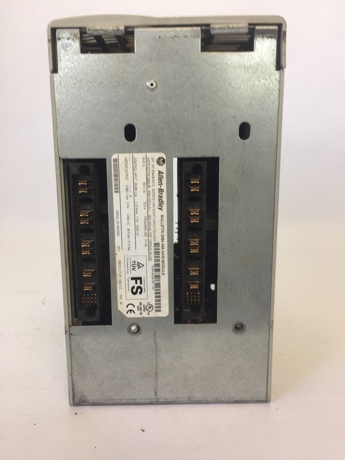 ALLEN BRADLEY 2094-BM05-S SERVO DRIVE SER B MOTOR OUPUT 0-460V rms 3PH 0-800HZ6