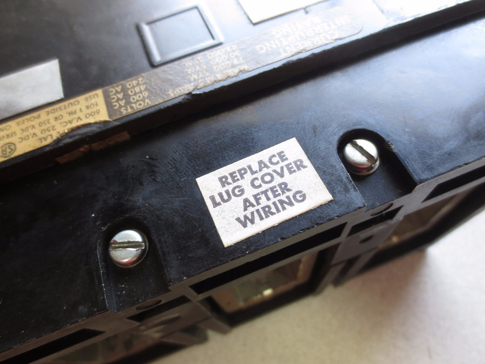 SQUARE D LAL363001212 Ser. 3 ADJUSTABLE TRIP CIRCUIT BREAKER 300A 3P LAL3630010