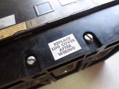 SQUARE D LAL363001212 Ser. 3 ADJUSTABLE TRIP CIRCUIT BREAKER 300A 3P LAL3630010