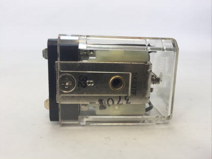 DAYTON 5X837F RELAY 24V 50/60HZ 12A 120VAC 10A 28VDC 1/3HP 120VAC 1/2HP 10A 240V4